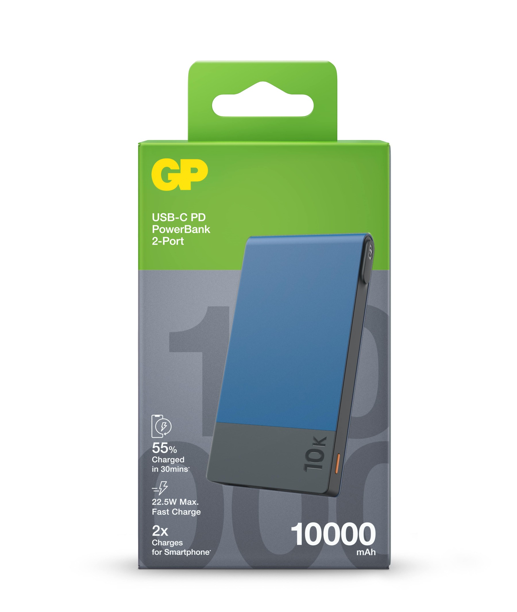 GP M-Series v2 Power Bank 10000mAh 22.5W M10B Blue